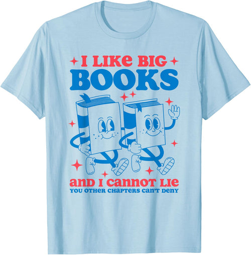 I Like Big Books and I Cannot Lie Funny Retro Mascot Books
