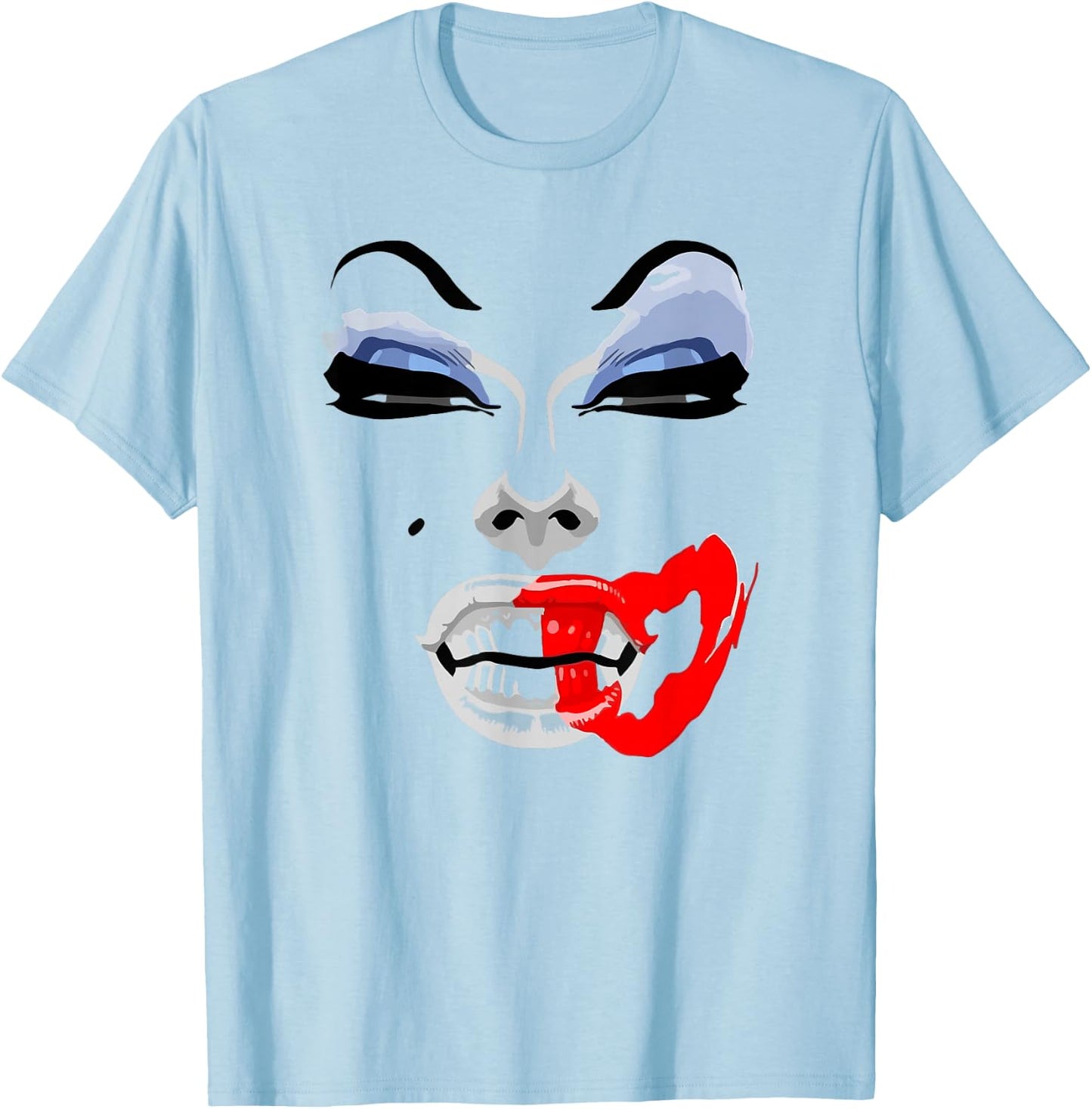 Alaska's Terrible Makeup Drag Queen T-Shirt - T-Shirt | Light Blue