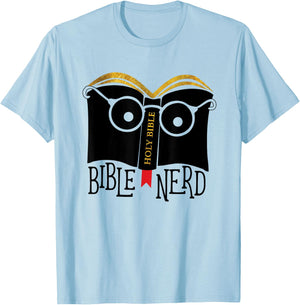 Funny Bible Nerd Shirt for Theology student or teacher T-Shirt - T-Shirt | Light Blue