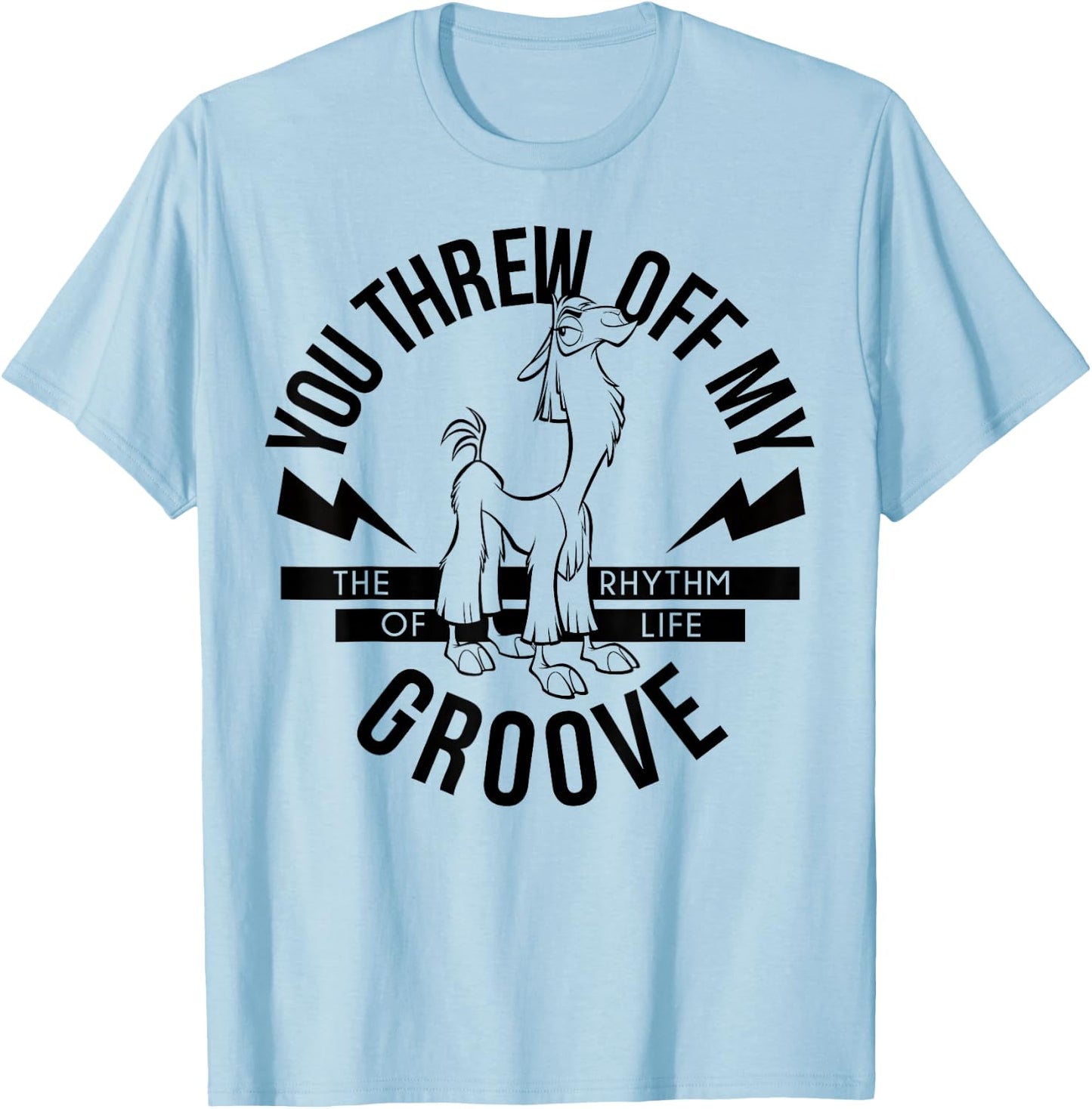 Disney Emperor's New Groove Rhythm Of Life Graphic T-Shirt - T-Shirt | Light Blue