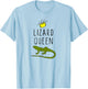 Lizard Queen Funny Lover Gift Christmas T-Shirt - T-Shirt | Light Blue