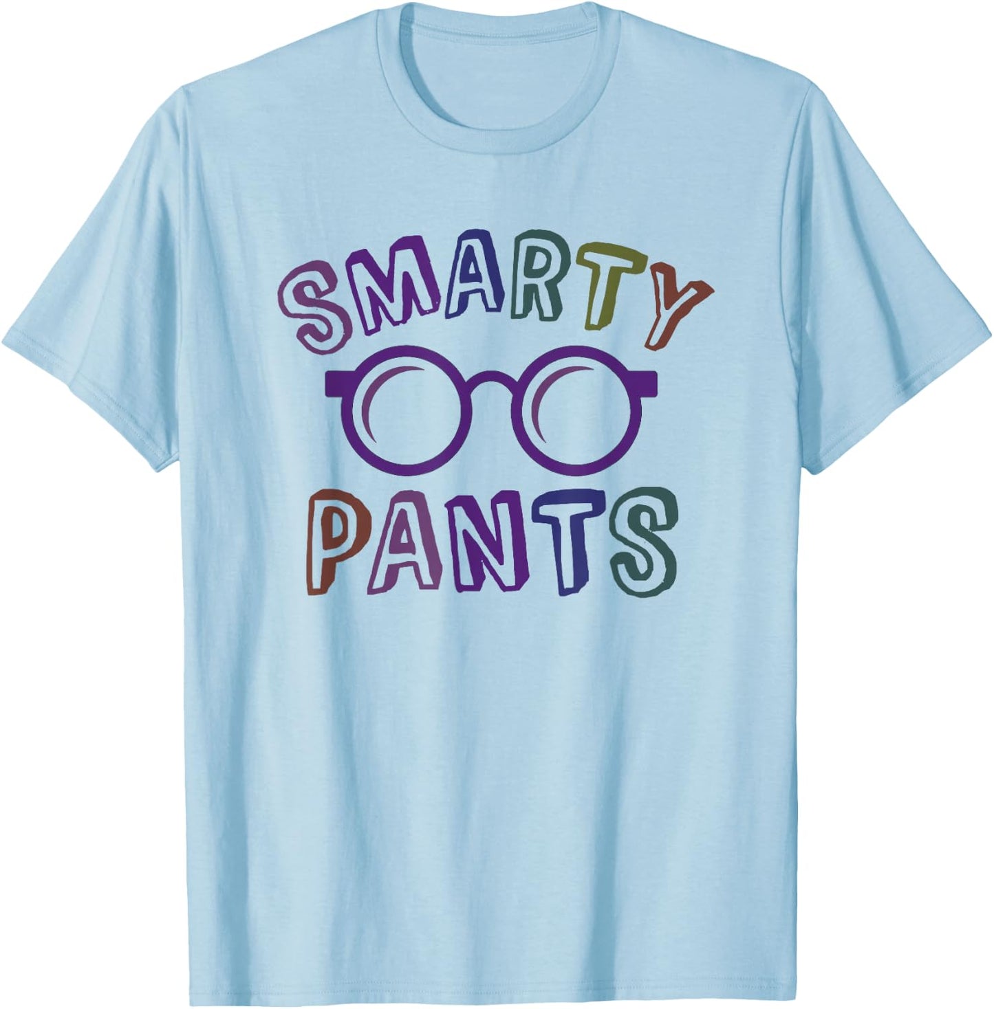 Funny Little Mr Miss SMARTY PANTS Graduation Alumni Teacher T-Shirt - T-Shirt | Light Blue