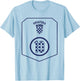 Croatia Hrvatska Flag Zagreb Croatian Jersey Retro T-Shirt - T-Shirt | Light Blue
