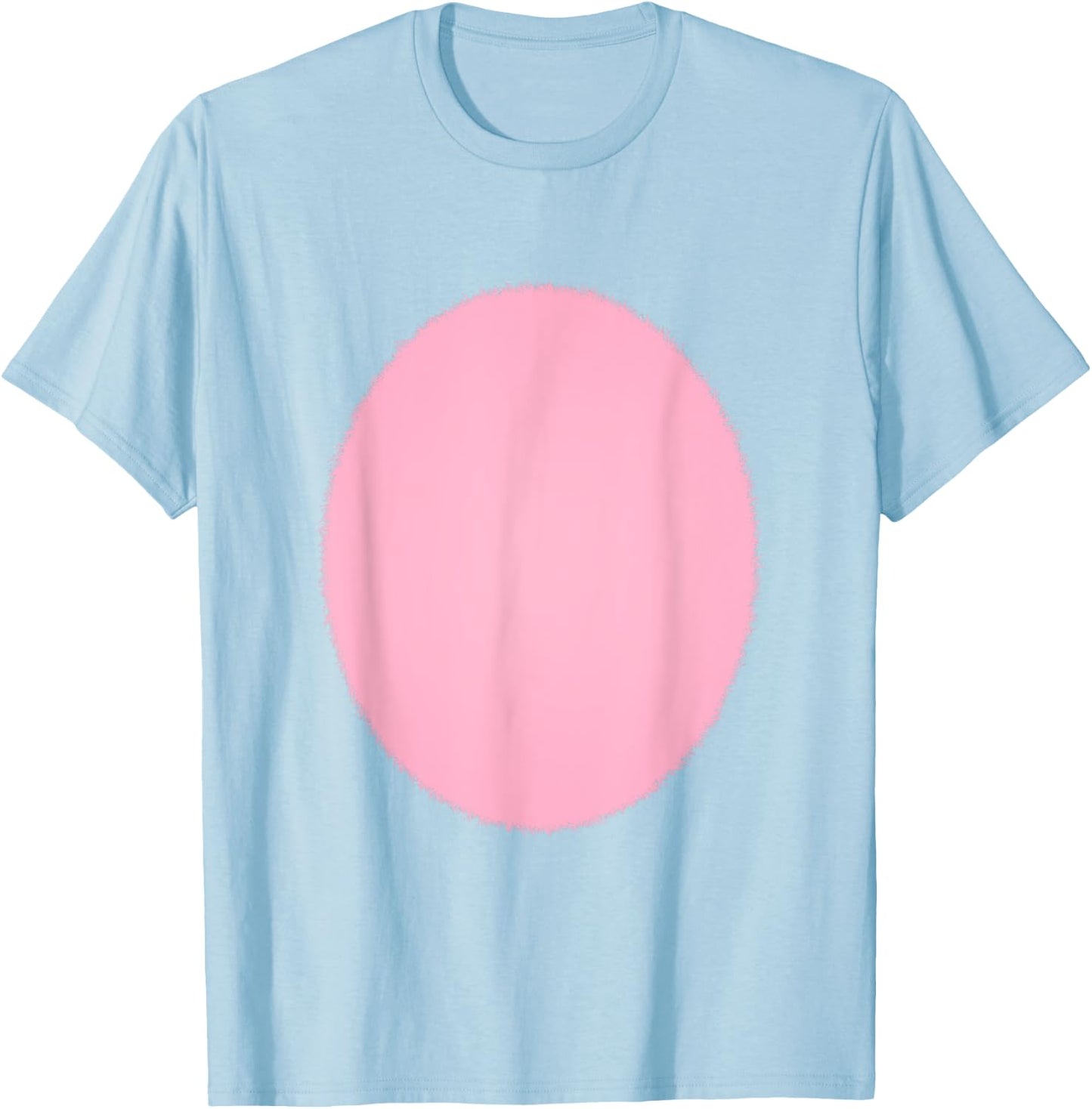 Pink Tummy Belly Easter Bunny Rabbit Furry Cosplay Costume T-Shirt - T-Shirt | Light Blue