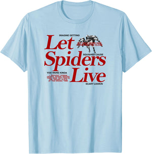 Let Spiders Live T-Shirt - T-Shirt | Light Blue
