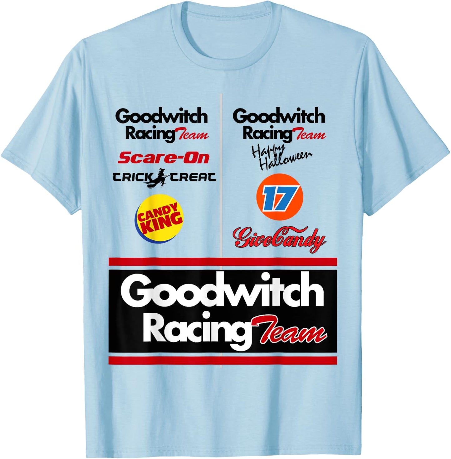 Race car driver Halloween costume women boys T-Shirt - T-Shirt | Light Blue