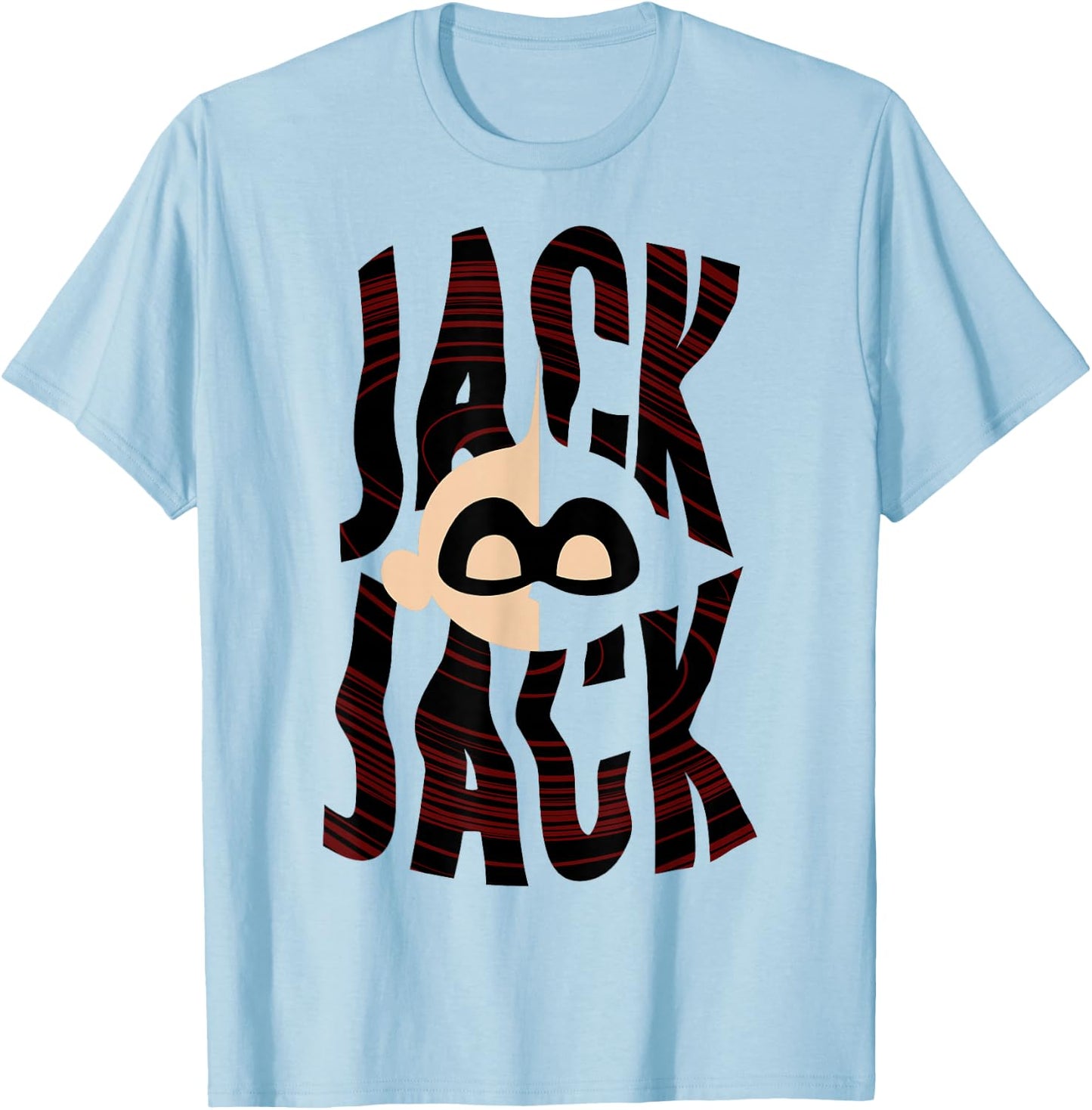 Disney Pixar Incredibles 2 Jack-Jack Masked Portrait T-Shirt - T-Shirt | Light Blue