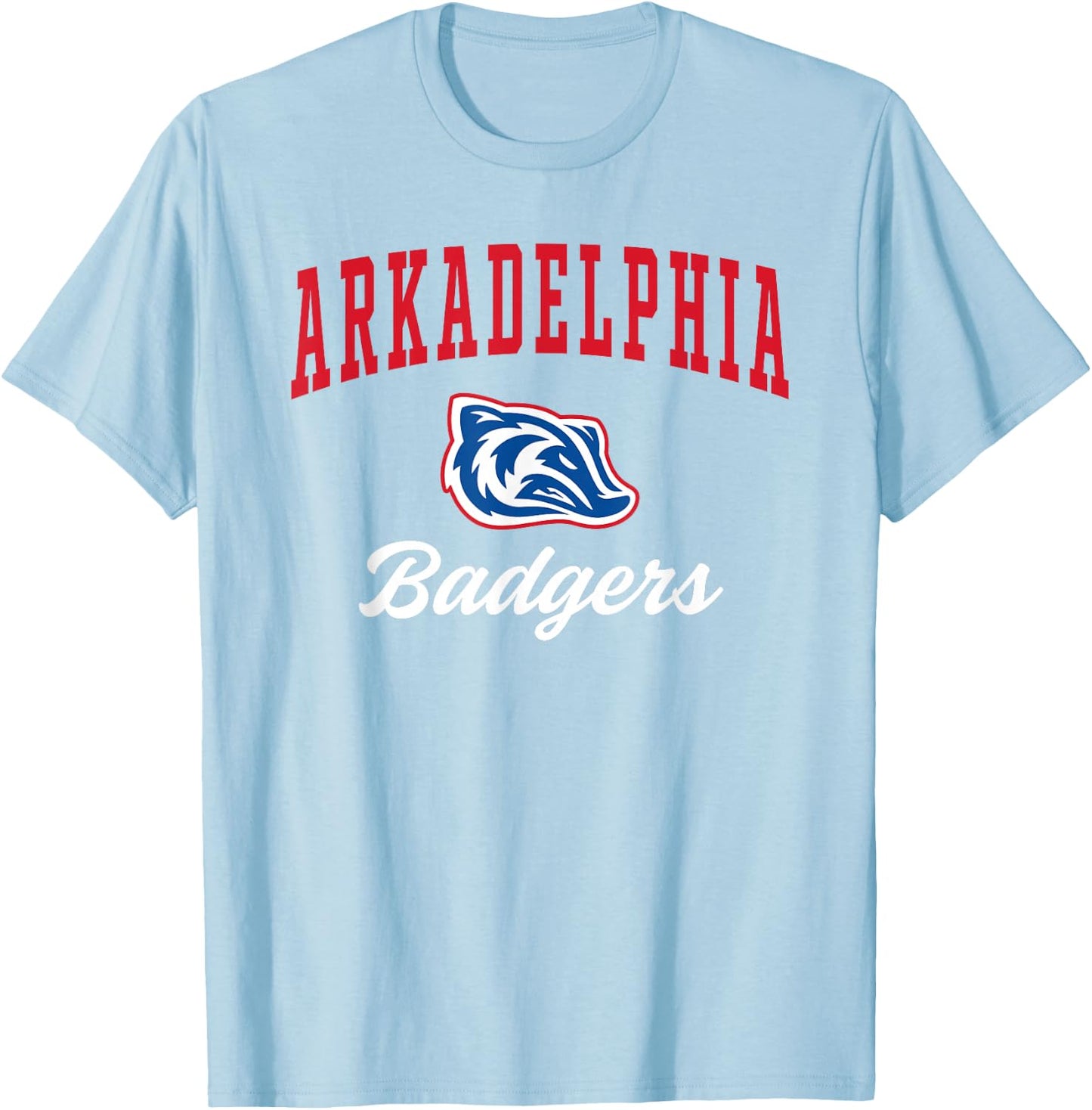 Arkadelphia High School Badgers C3 T-Shirt - T-Shirt | Light Blue
