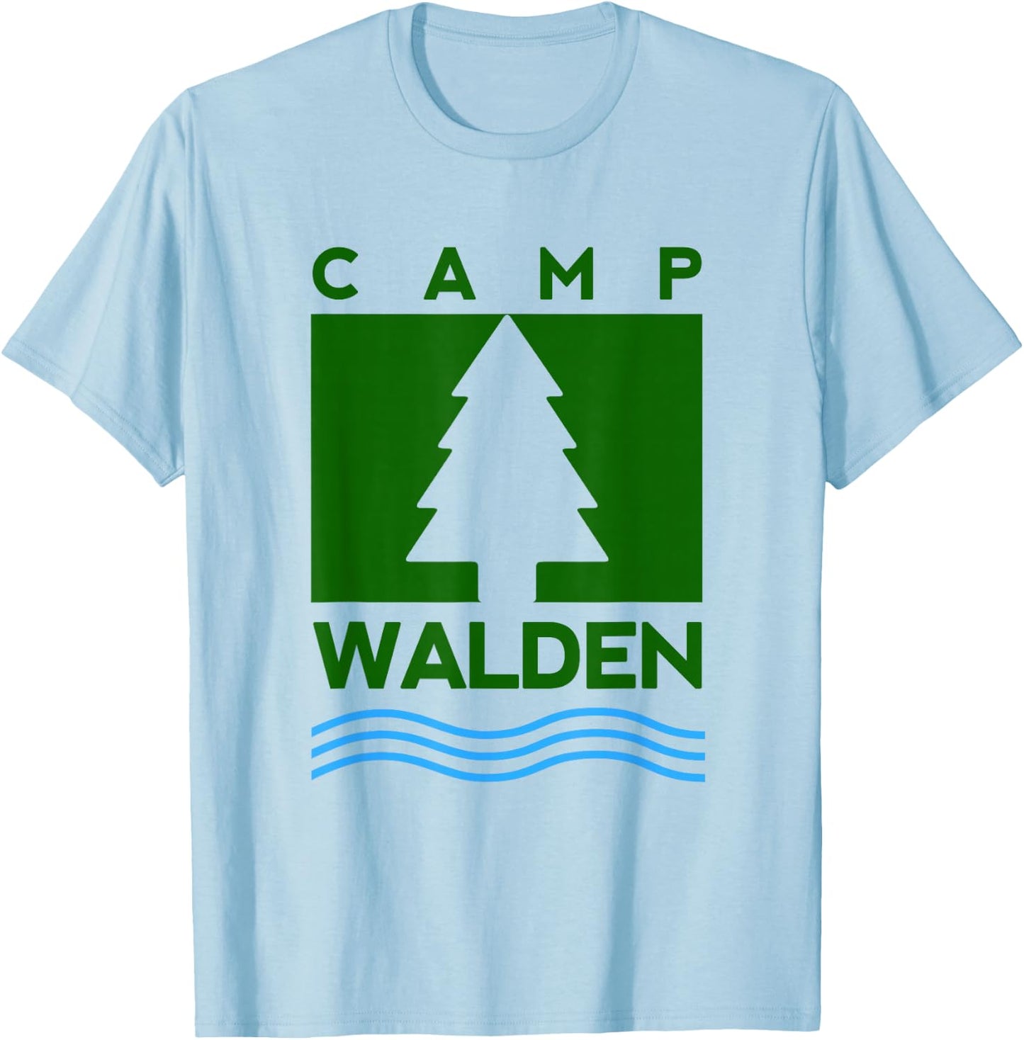 Camp Walden T-Shirt - T-Shirt | Light Blue