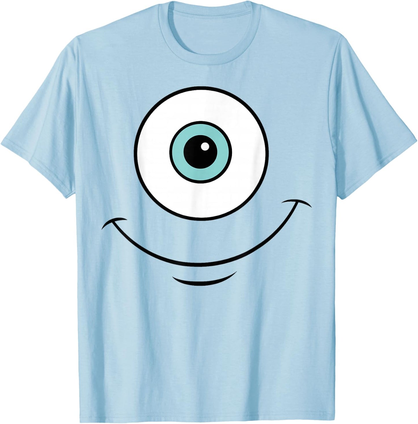 Disney Pixar Monsters, Inc. Halloween Mike Face Costume T-Shirt - T-Shirt | Light Blue