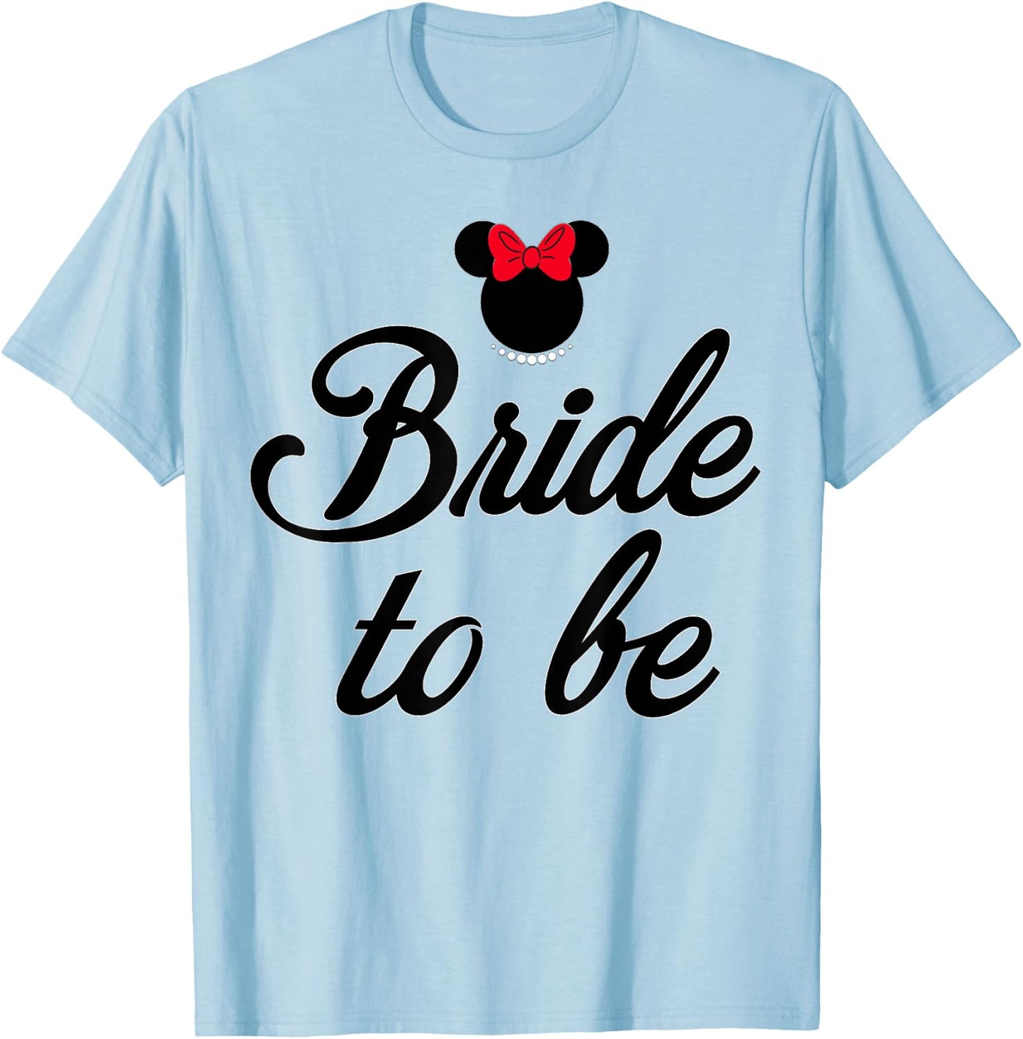Disney - Bridal Minnie Bride to Be T-Shirt - T-Shirt | Light Blue