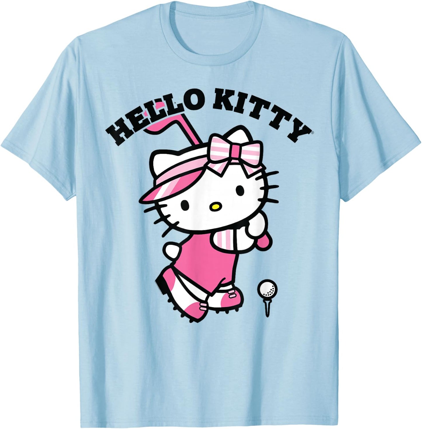 Hello Kitty Golf T-Shirt - T-Shirt | Light Blue