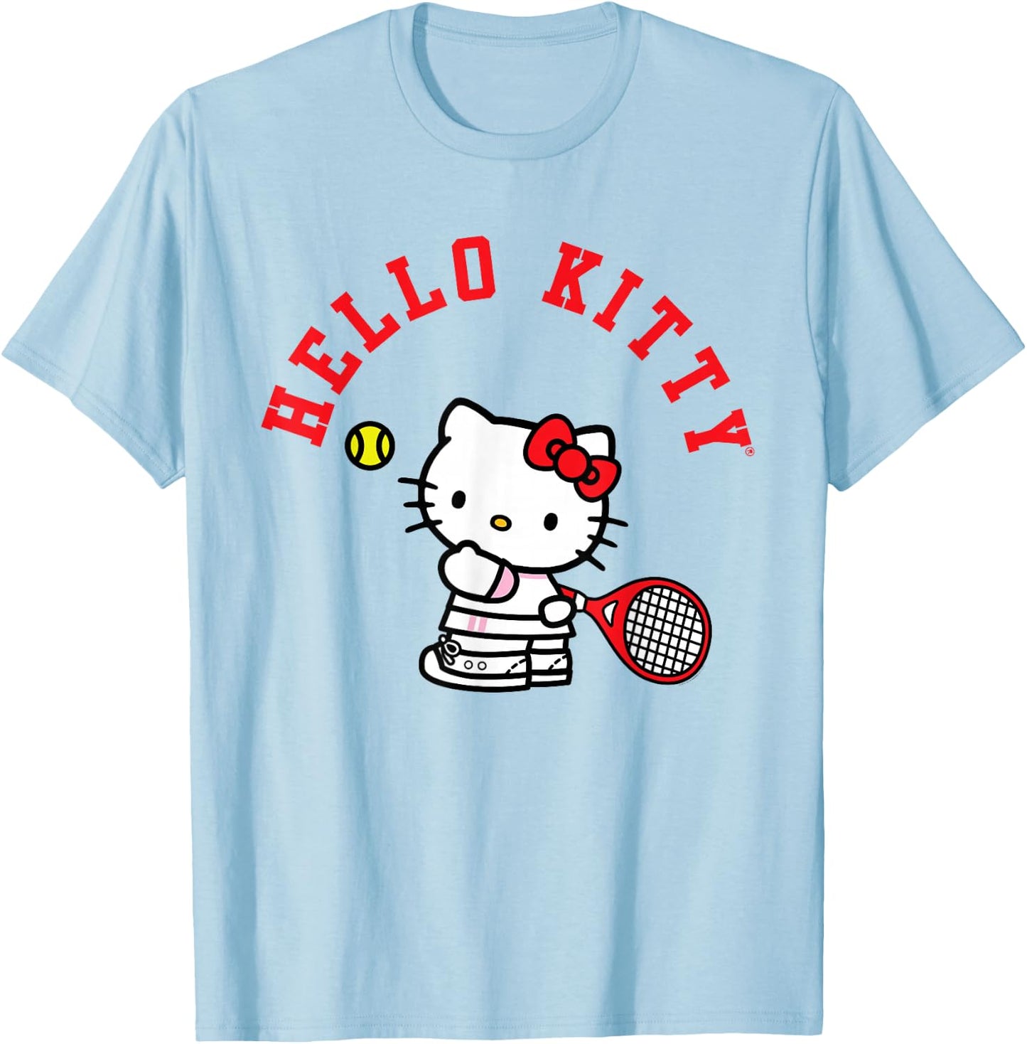 Hello Kitty Tennis Shirt T-Shirt - T-Shirt | Light Blue