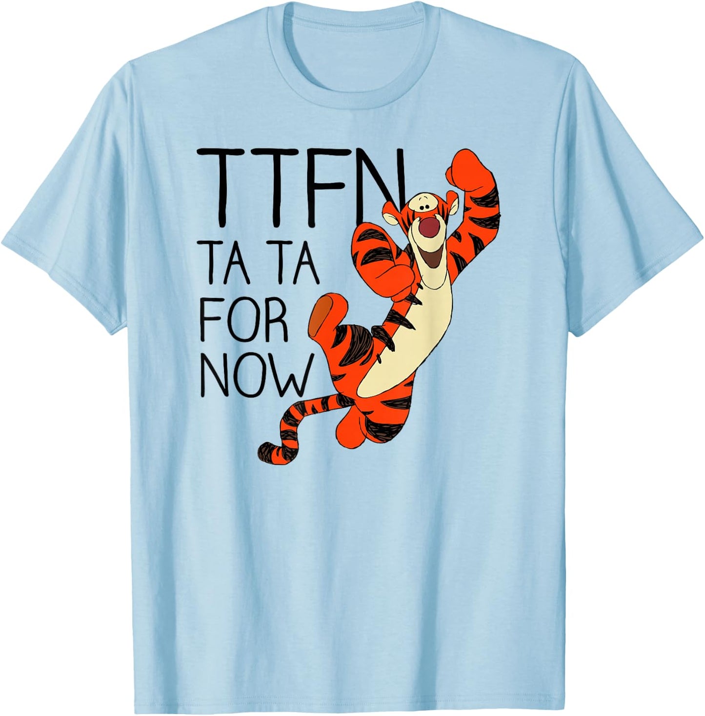 Disney - Winnie The Pooh Tiger Ta Da for Now T-Shirt - T-Shirt | Light Blue