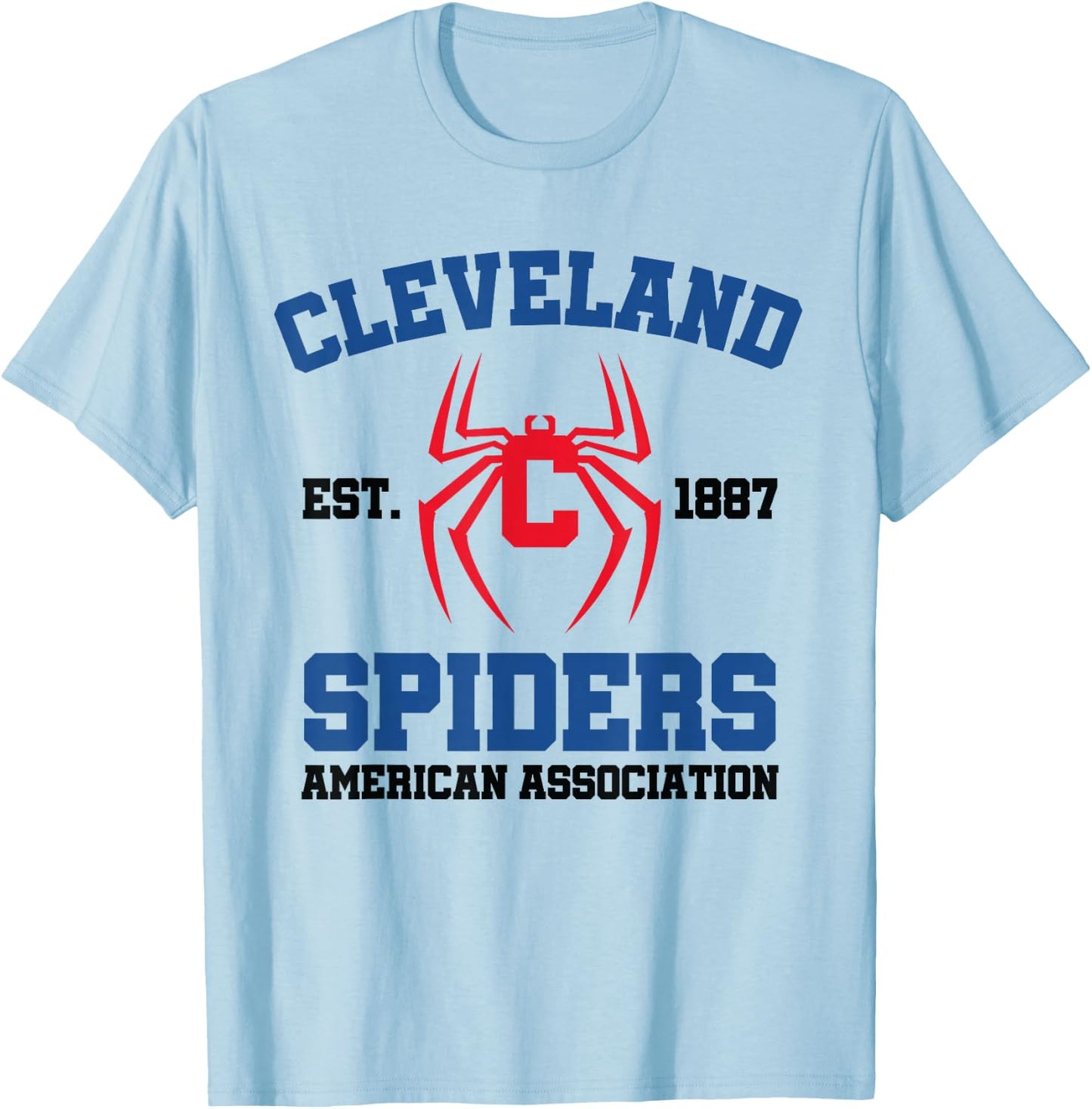 Cleveland Spiders T-Shirt - T-Shirt | Light Blue