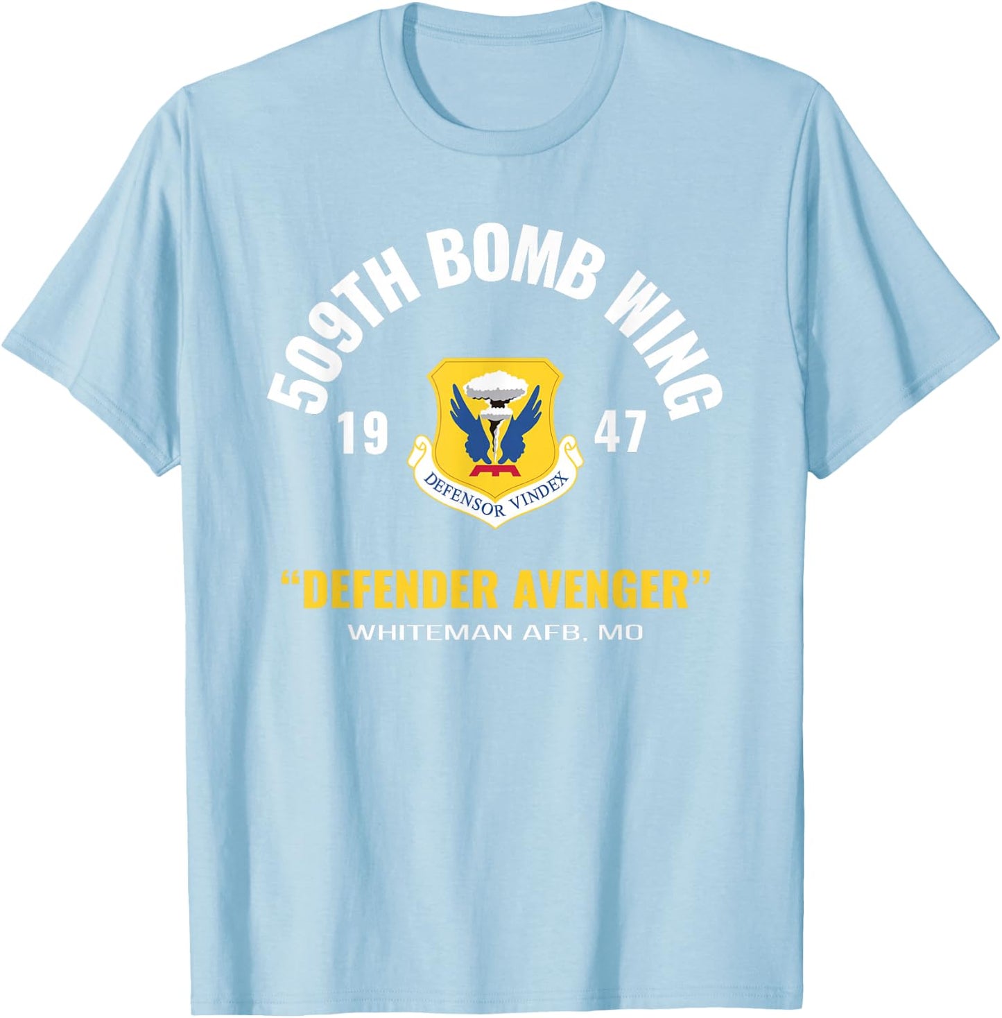 Military 509th Bomb Wing T-Shirt - T-Shirt | Light Blue