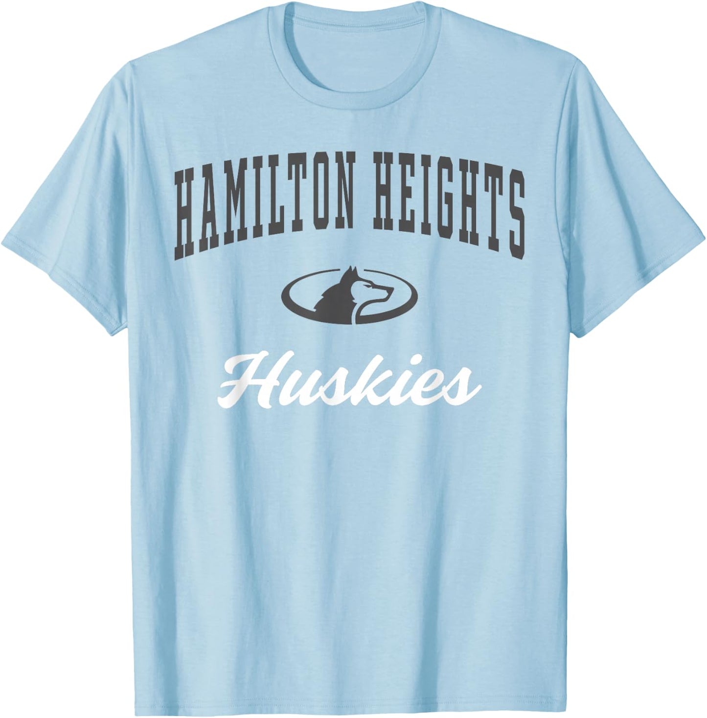 Hamilton Heights High School Huskies T-Shirt - T-Shirt | Light Blue