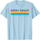 Retro Edisto Beach South Carolina Vintage Design T-Shirt - T-Shirt | Light Blue