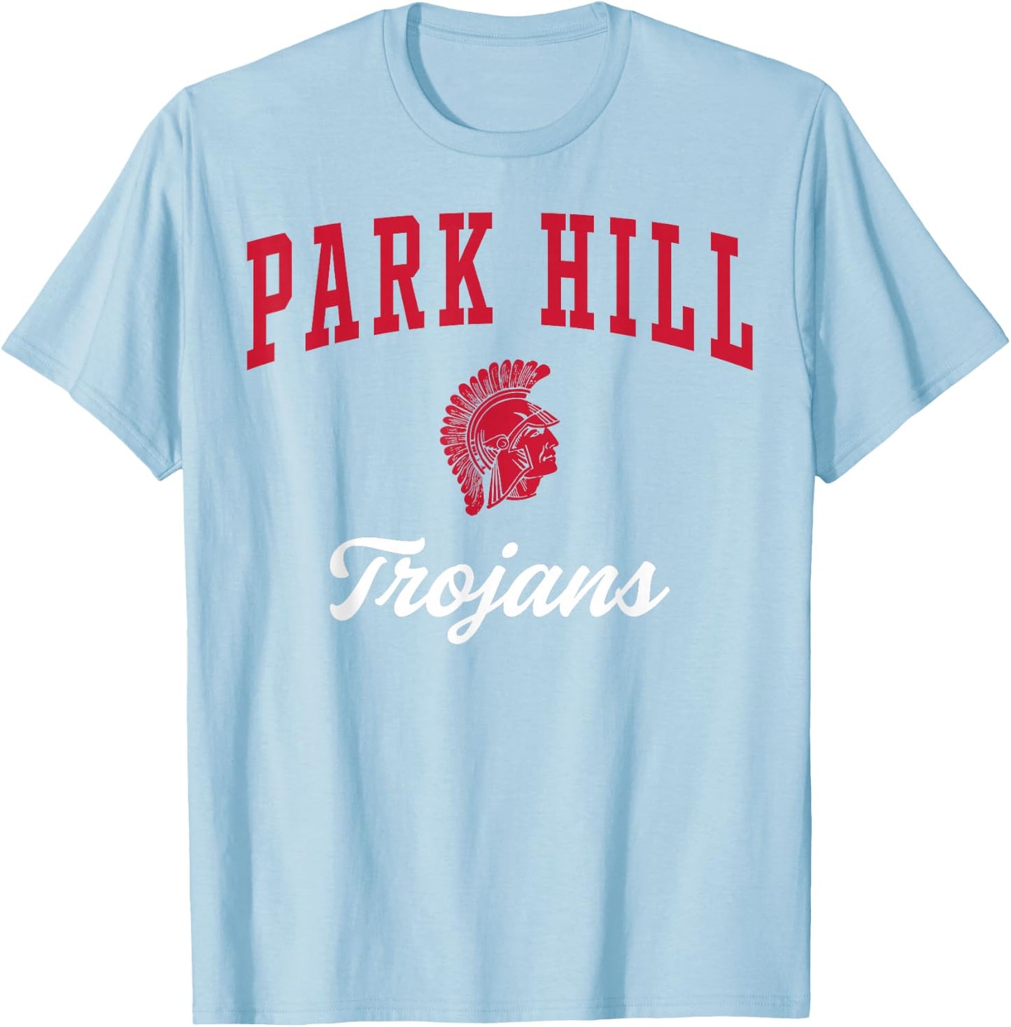Park Hill High School Trojans T-Shirt - T-Shirt | Light Blue