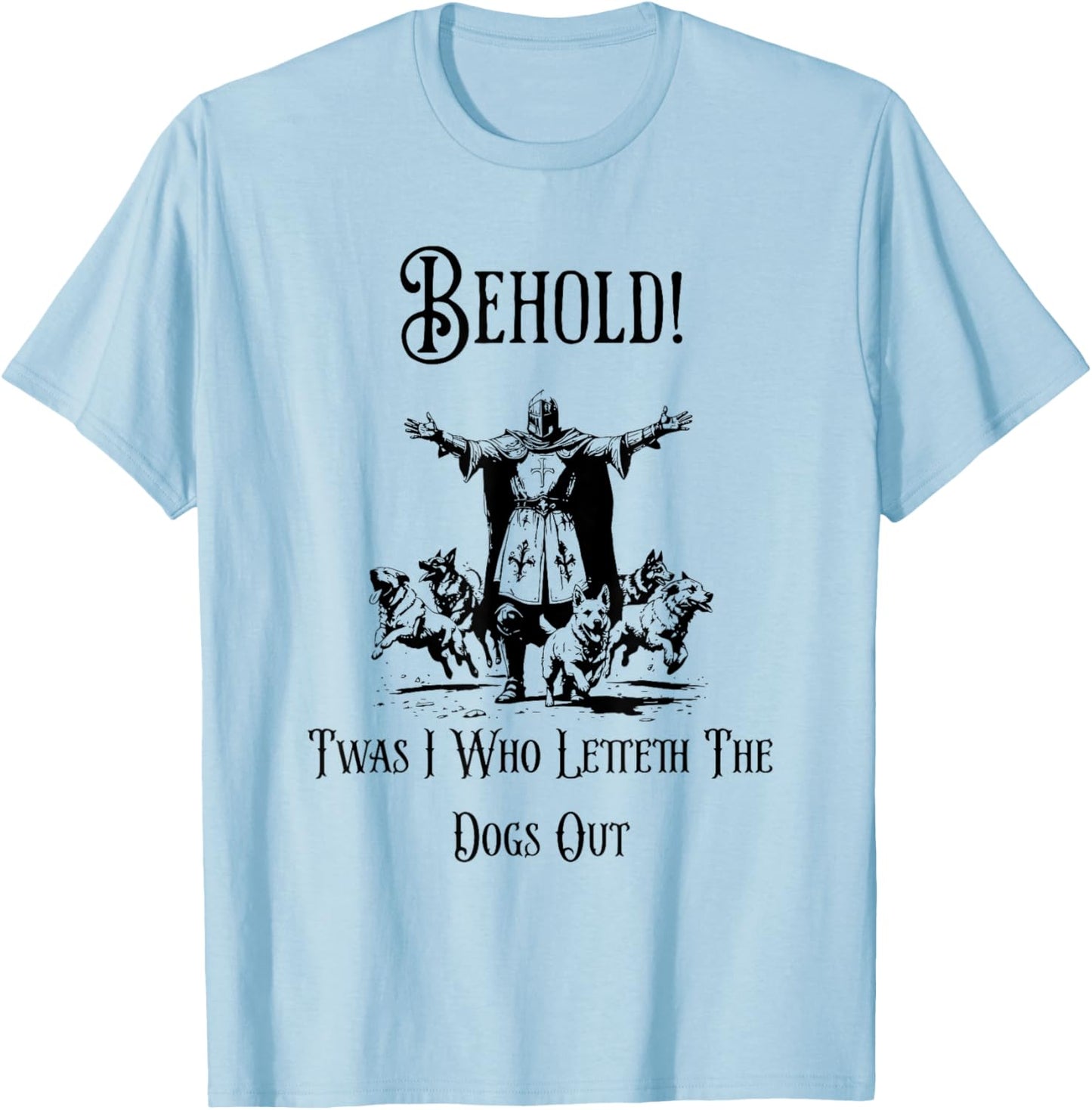 Funny Design T-Shirt - T-Shirt | Light Blue