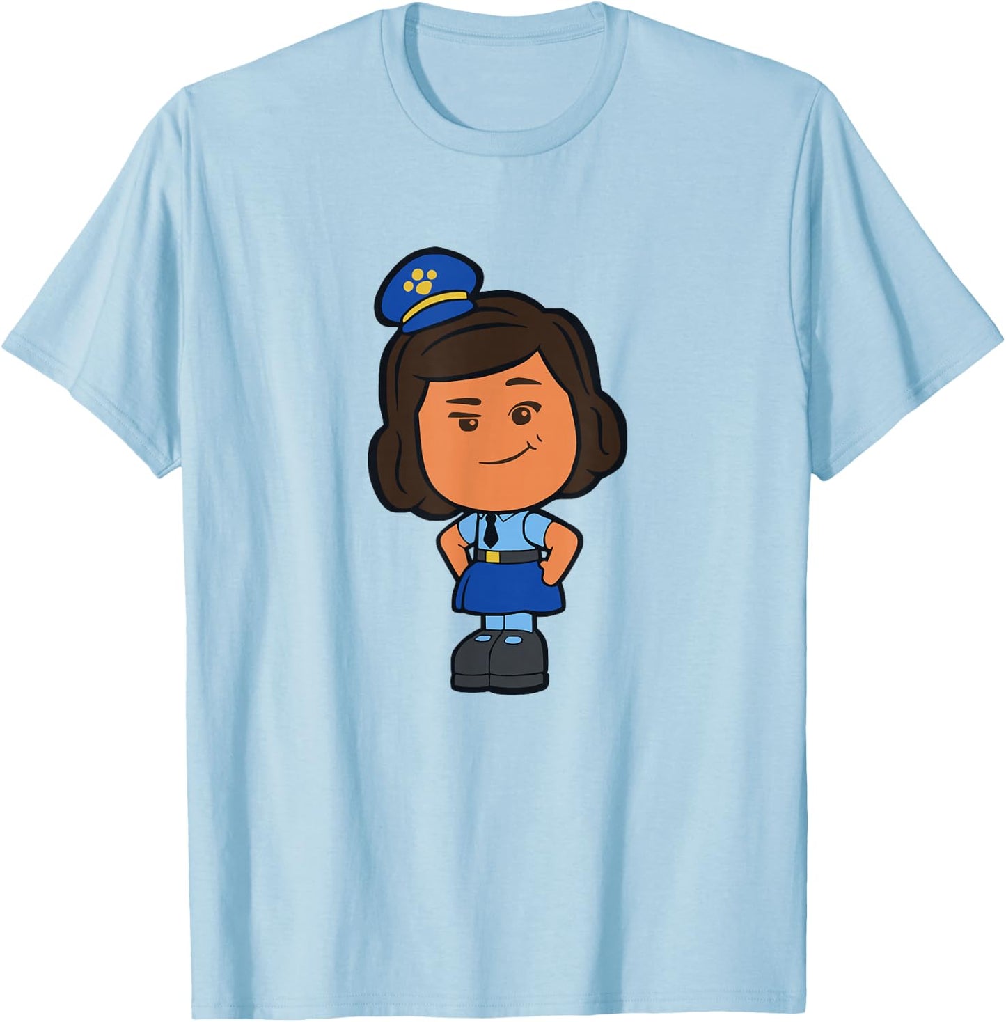 Disney Pixar Toy Story 4 Officer Giggle McDimples T-Shirt - T-Shirt | Light Blue