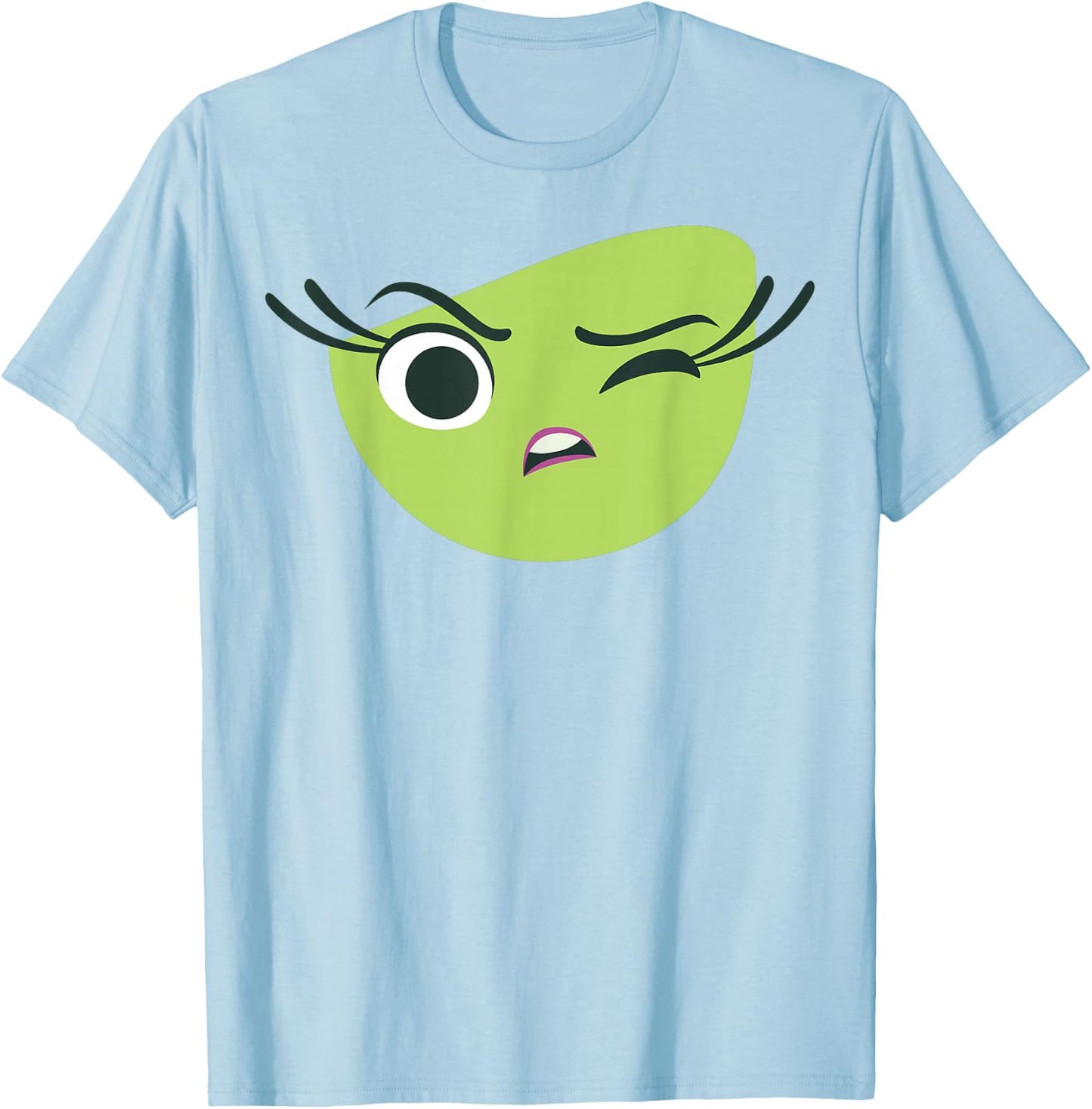 Disney Pixar Inside Out Disgust Halloween T-Shirt - T-Shirt | Light Blue