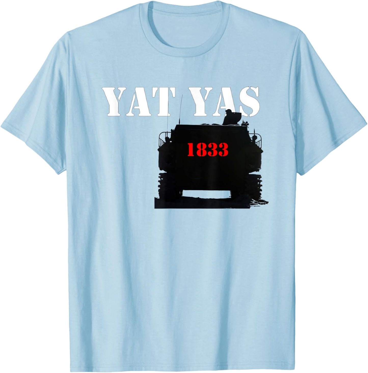 YAT YAS Shirt MOS 1833 AAV Crewman T-Shirt - T-Shirt | Light Blue