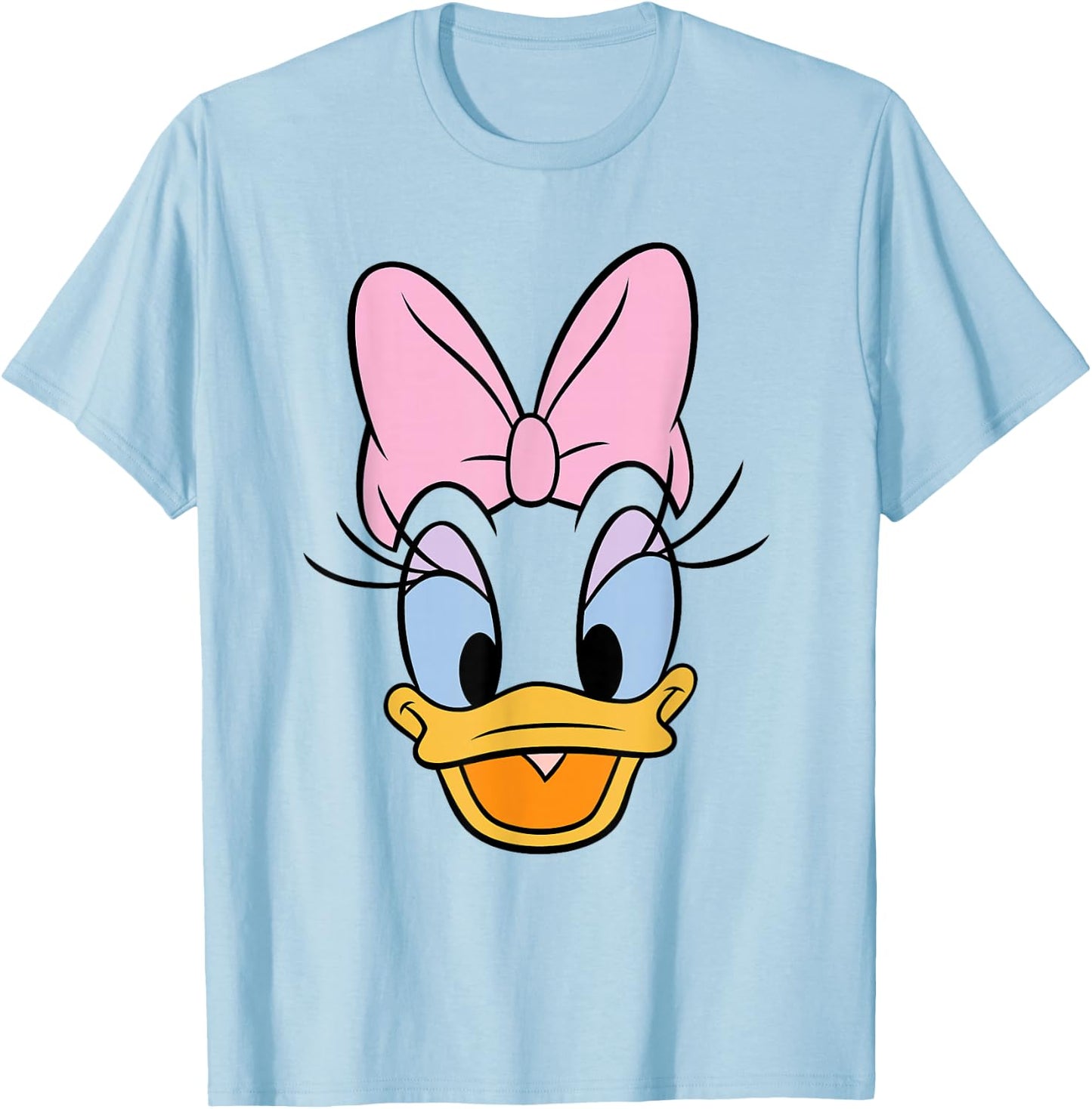Disney Daisy Duck Big Face T-Shirt - T-Shirt | Light Blue