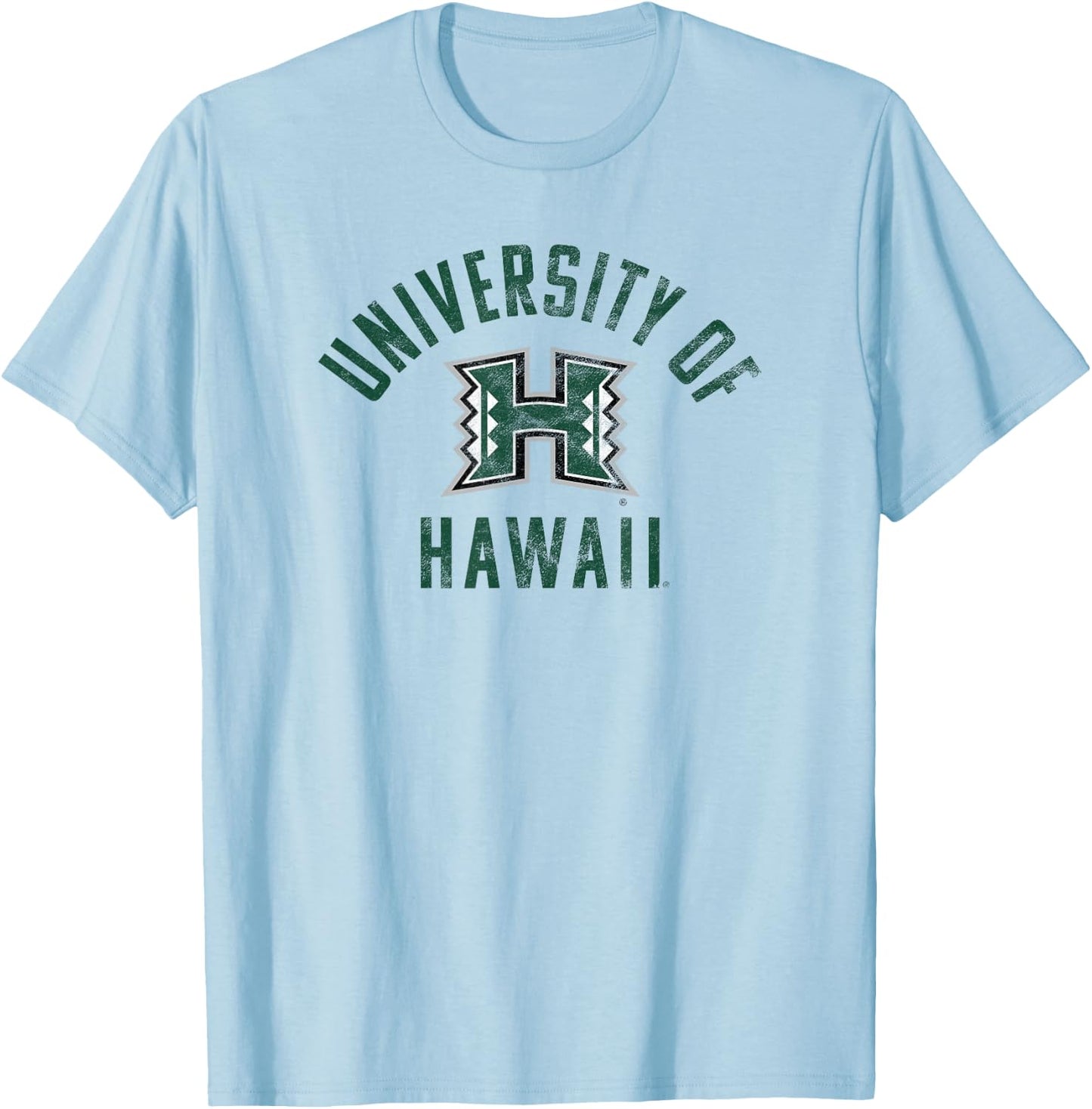 University of Hawaii Rainbow Warriors Large T-Shirt - T-Shirt | Light Blue