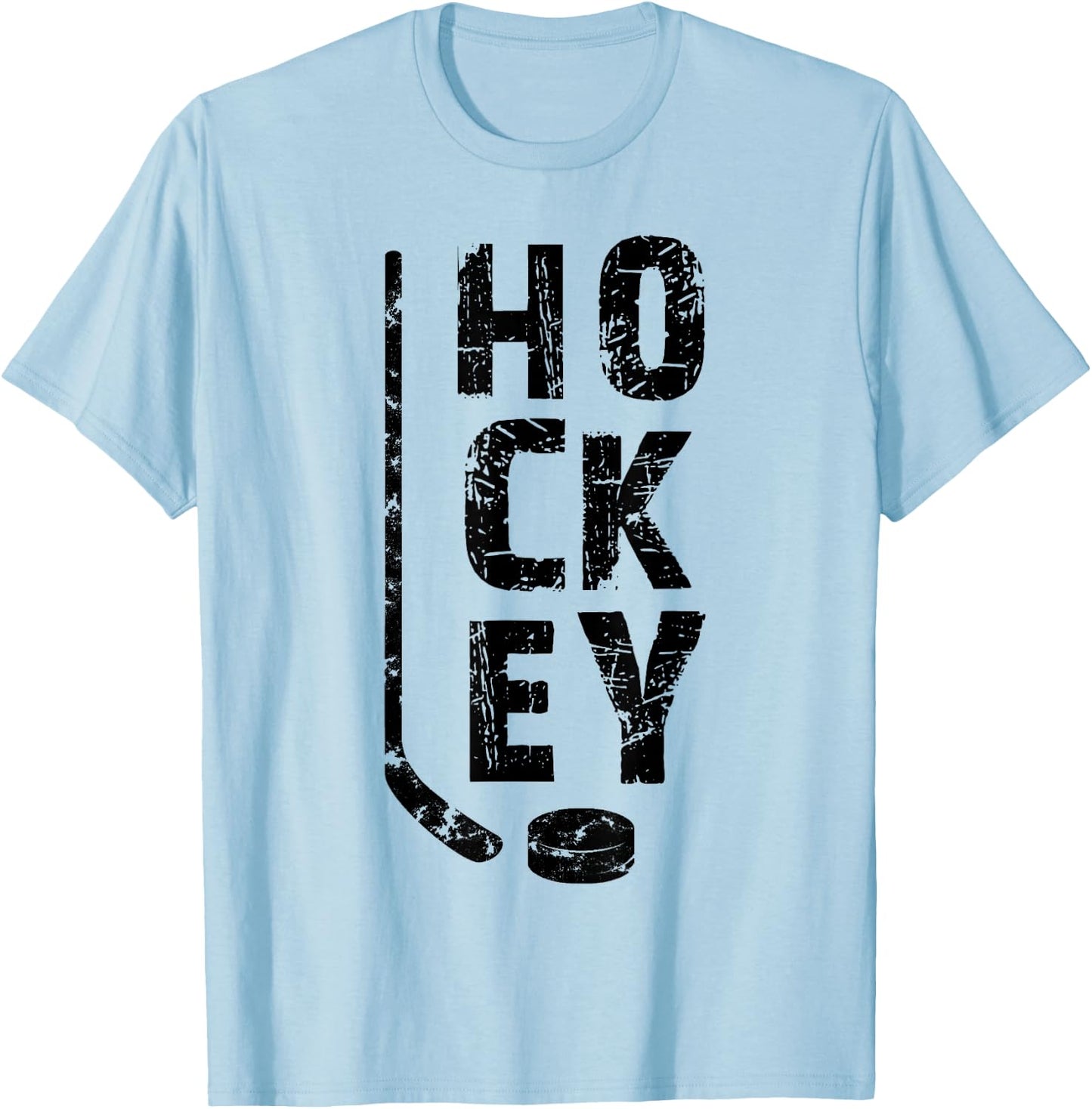 Ice Hockey Player T-Shirt - T-Shirt | Light Blue