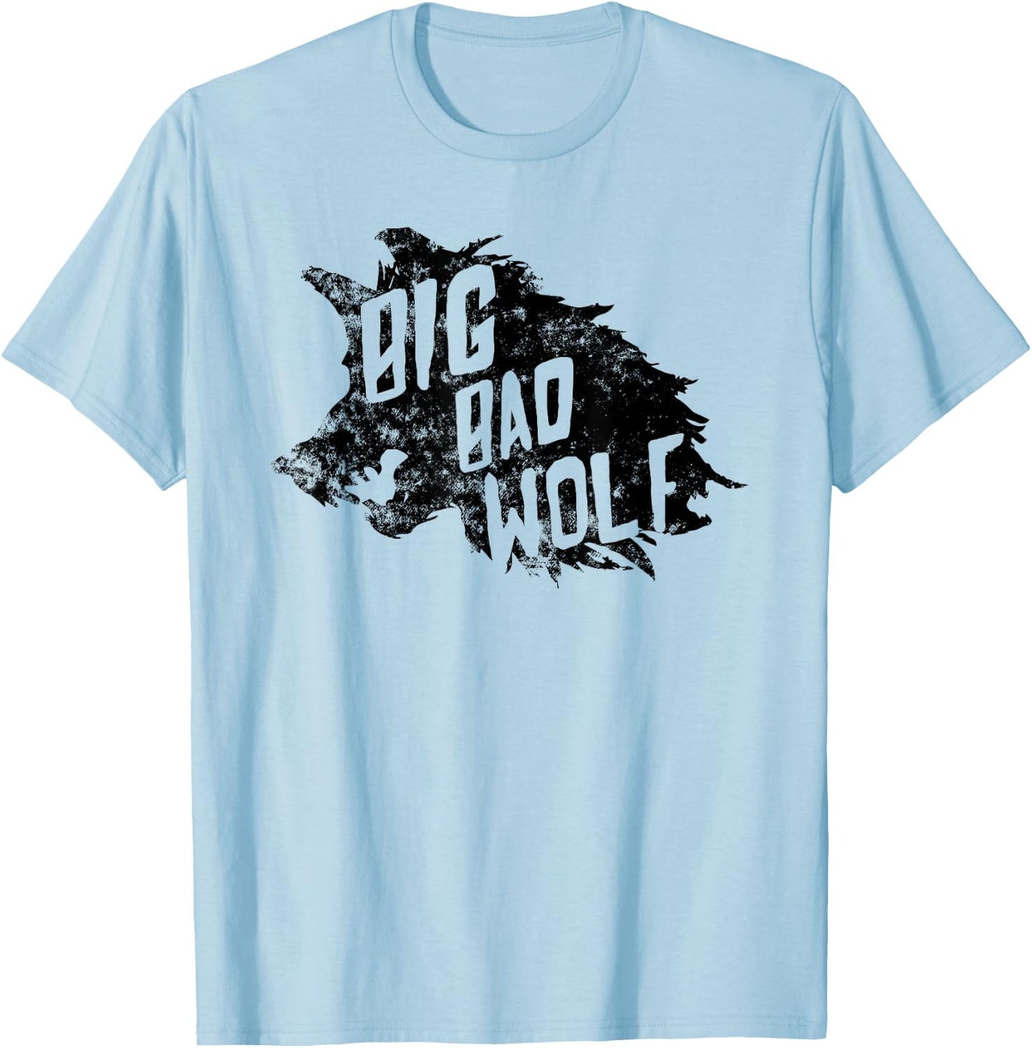 Big Bad Wolf Halloween Costume T-Shirt - T-Shirt | Light Blue