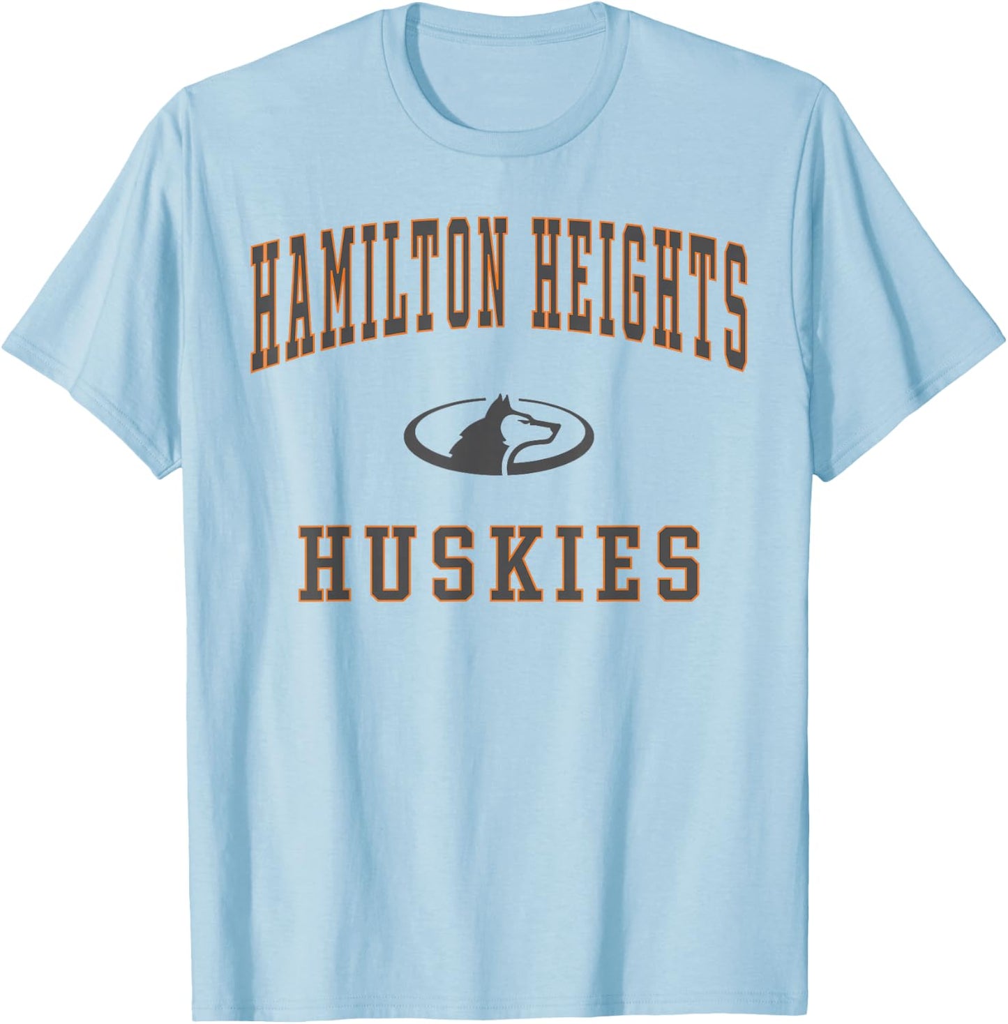 Hamilton Heights High School Huskies T-Shirt - T-Shirt | Light Blue