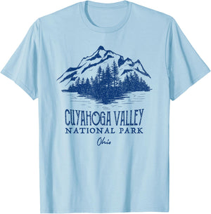 Vintage Cuyahoga Valley National Park Ohio T-Shirt - T-Shirt | Light Blue