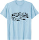 Stonehenge Irish Vacation Souvenir World Wonder T-Shirt - T-Shirt | Light Blue
