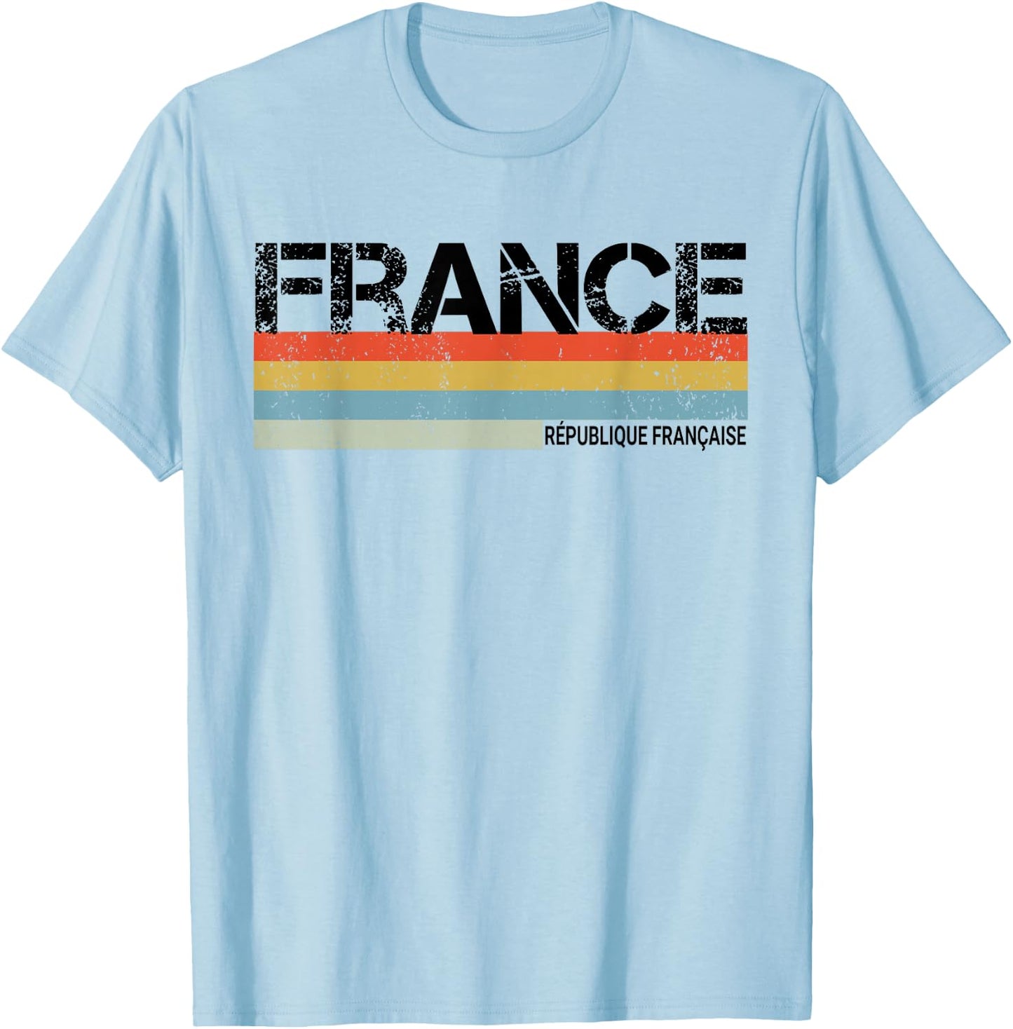 France And French T-Shirt - T-Shirt | Light Blue