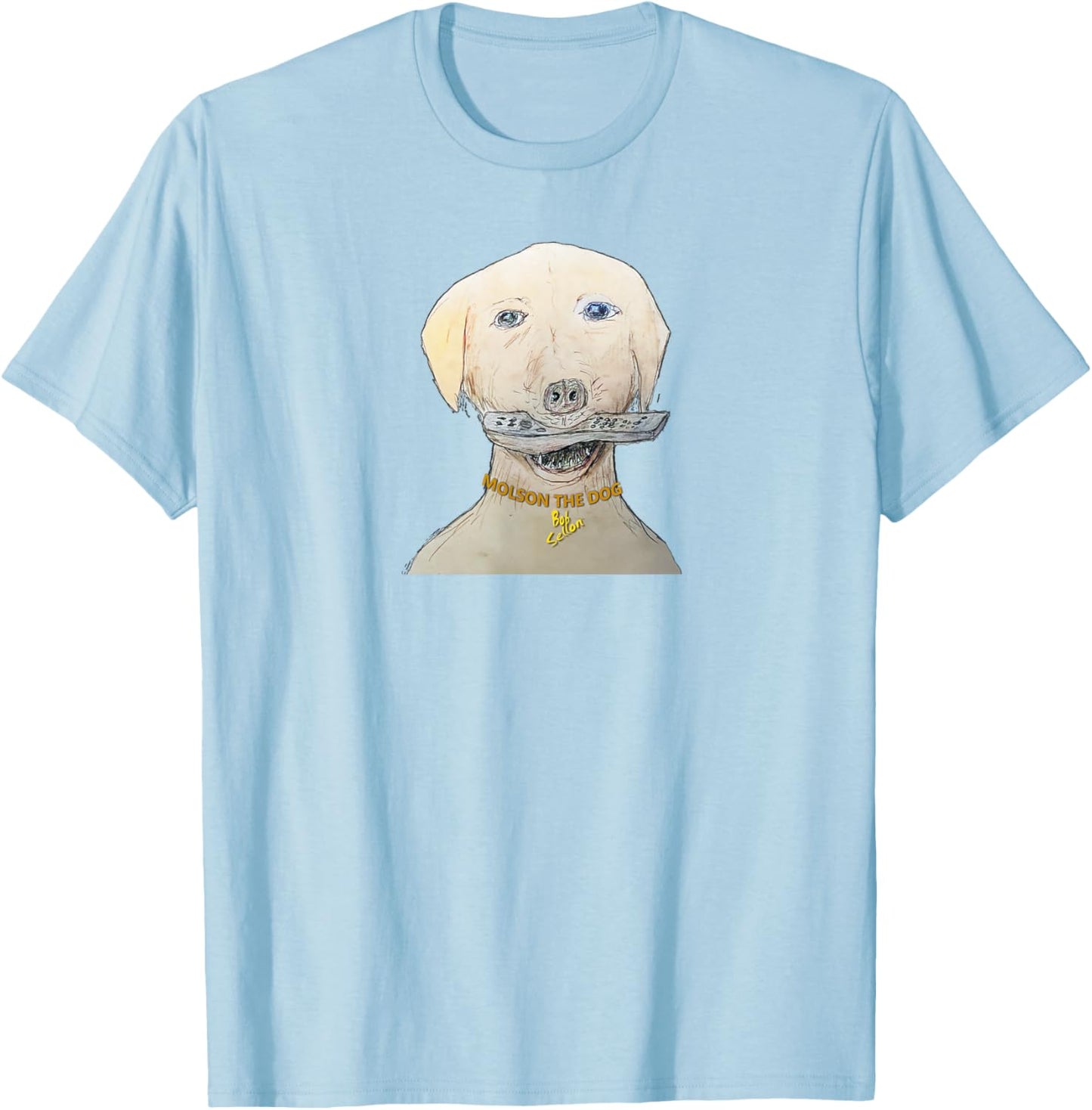 Molson The Dog T-Shirt - T-Shirt | Light Blue