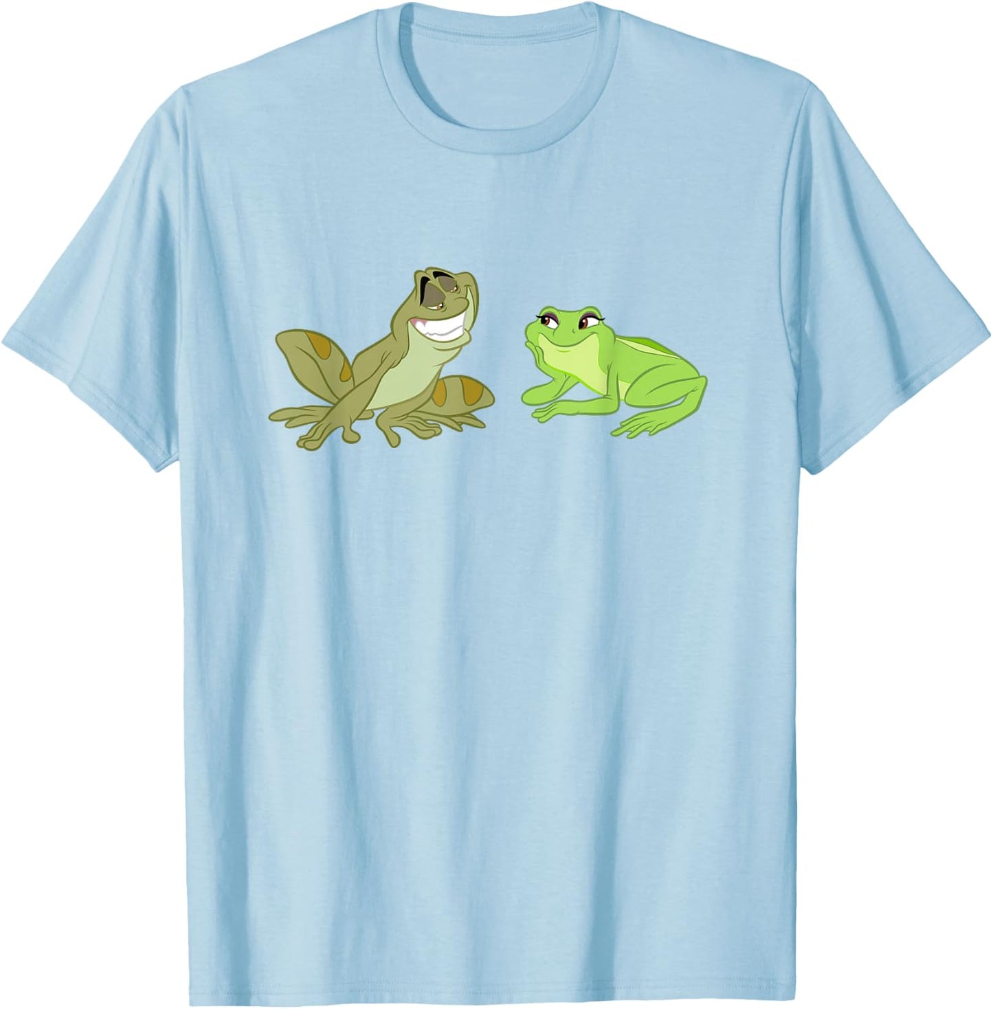 Disney The Princess and The Frog Tiana and Naveen Small T-Shirt - T-Shirt | Light Blue