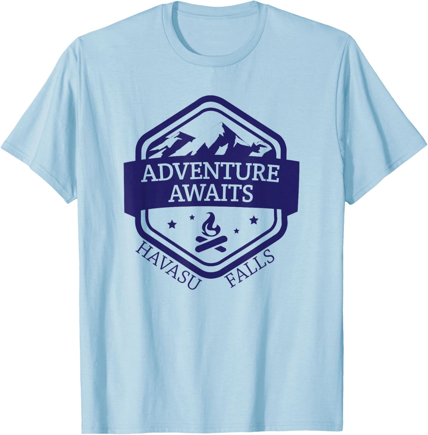 Havasu Falls t shirt - Havasupi Arizona hiking / camping T-Shirt - T-Shirt | Light Blue