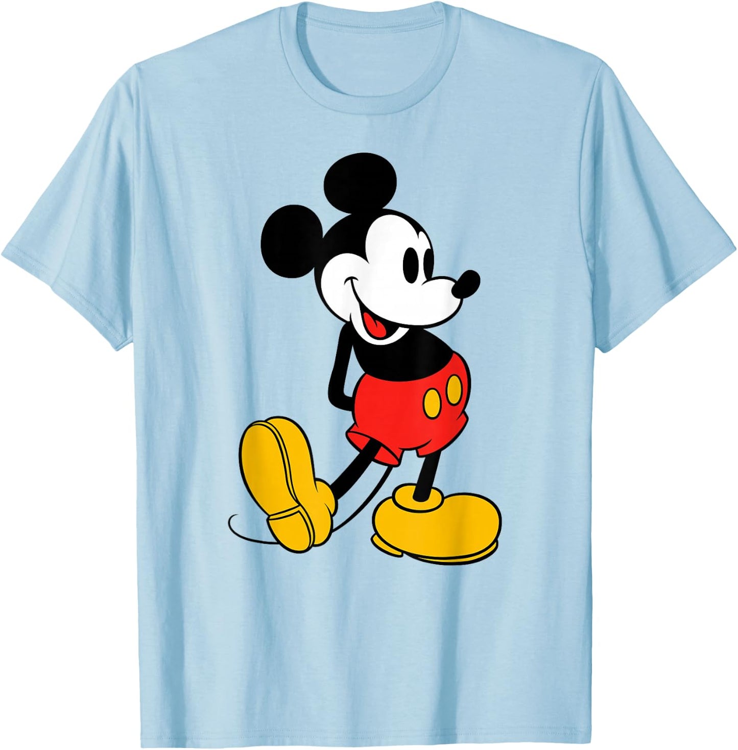 Disney - Classic Mickey Mouse T-Shirt - T-Shirt | Light Blue