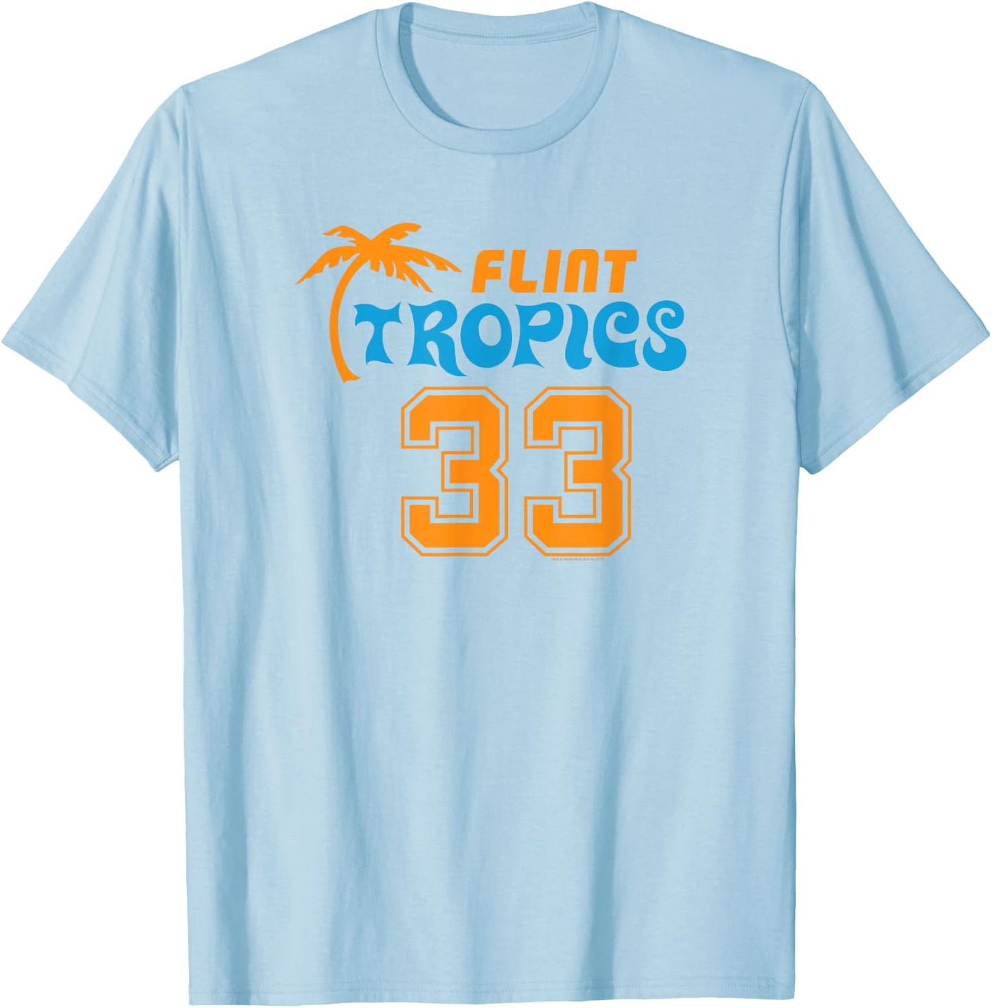 Semi-Pro Tropics Jersey T-Shirt - T-Shirt | Light Blue