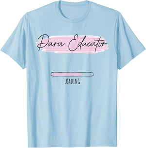para Educator Paraprofessional Parapro Early Childhood Squad T-Shirt - T-Shirt | Light Blue