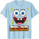 Spongebob Squarepants Large Smile T-Shirt - T-Shirt | Light Blue