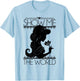 Disney Aladdin Jasmine Show Me The World Silhouette T-Shirt - T-Shirt | Light Blue