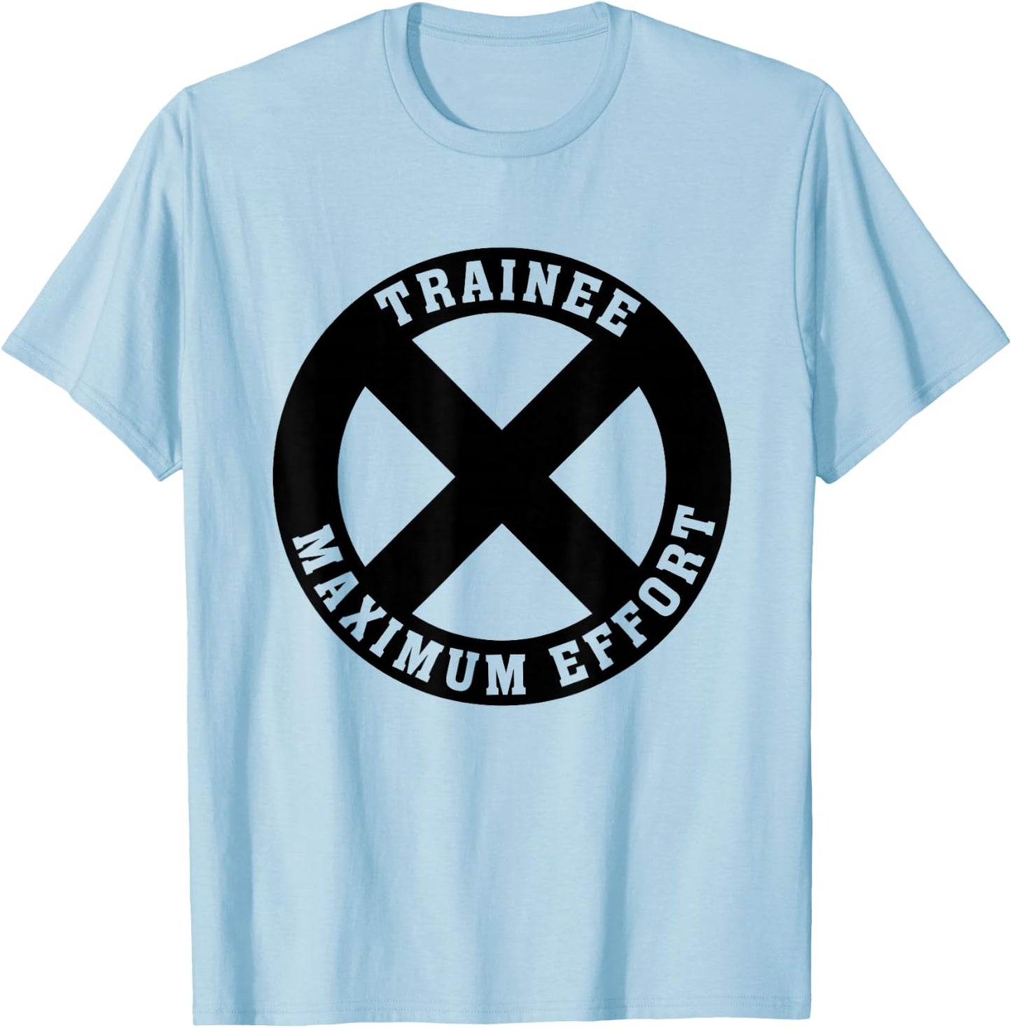 Marvel Deadpool X-Force Trainee Maximum Effort T-Shirt - T-Shirt | Light Blue