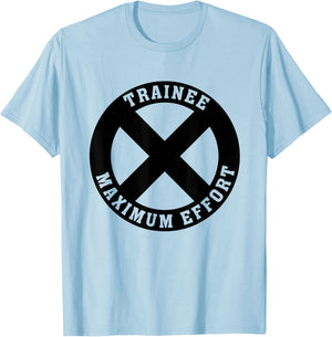 Marvel Deadpool X-Force Trainee Maximum Effort T-Shirt - T-Shirt | Light Blue