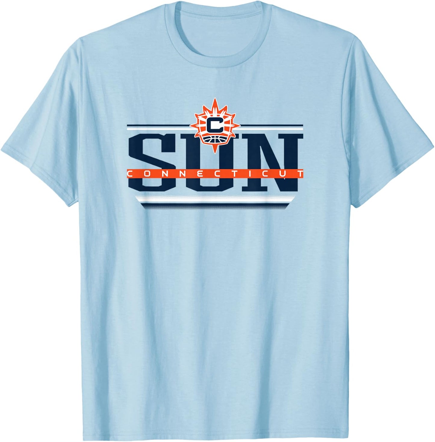 WNBA Connecticut Sun Over The Top T-Shirt - T-Shirt | Light Blue