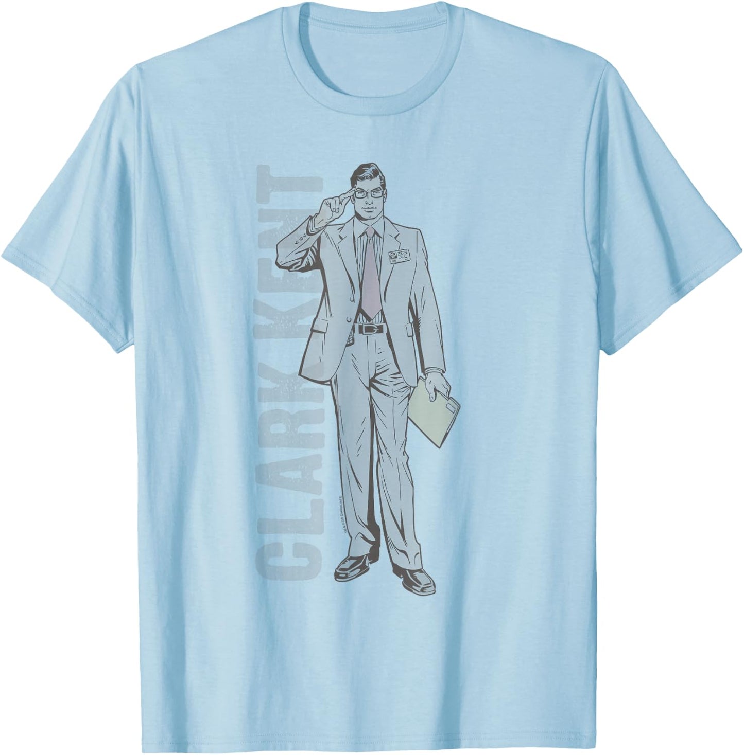 Superman Clark Kent T-Shirt - T-Shirt | Light Blue