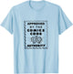 Approved By The Comics Code Authority T-Shirt - T-Shirt | Light Blue
