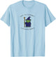 Off to Commit Shenanigans Frog T-Shirt - T-Shirt | Light Blue