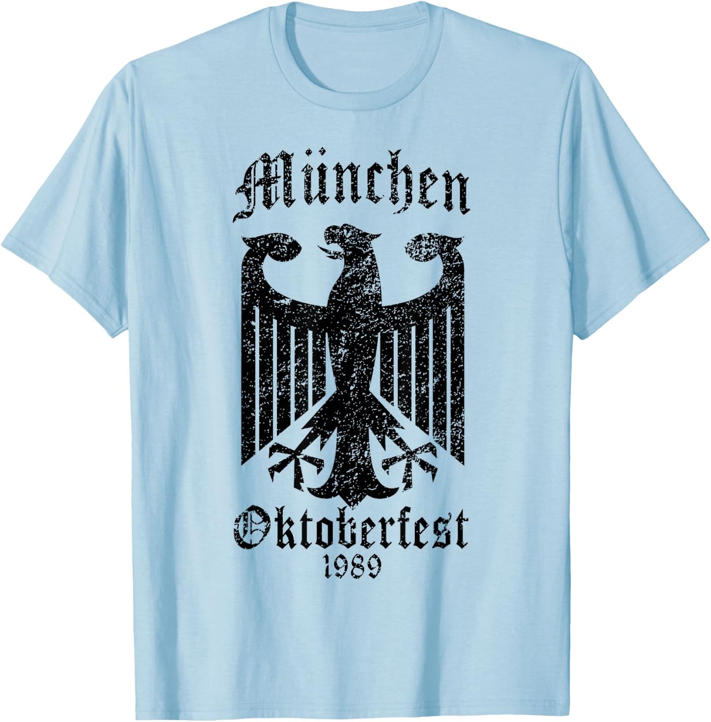 Munich Oktoberfest 1989 Commemorative T-Shirt - T-Shirt | Light Blue